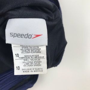 Speedo Swim - Speedo one piece swimsuit Perfect Size 10 Navy Speedo Swim - Speedo one piece swimsuit Perfect Size 10 Navy
